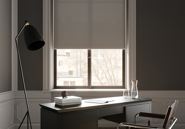 Office Pleated Blinds