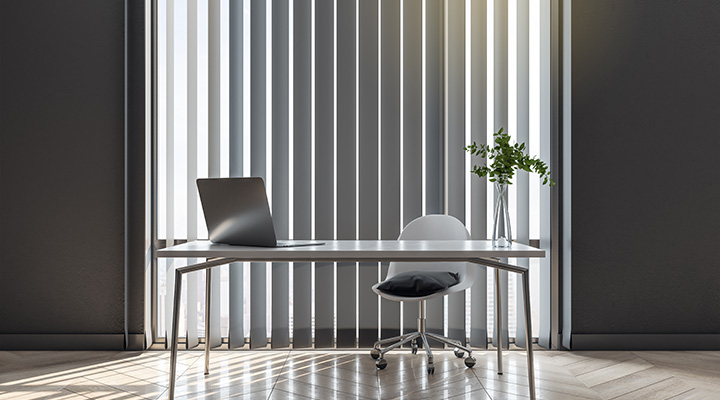 Upgrade Your Office with Solar Reflective Vertical Blinds