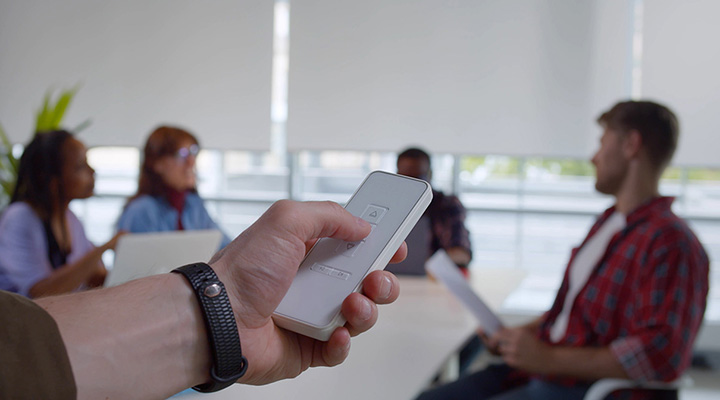 Revolutionise Your Workspace with Smart Motorised Blackout Blinds